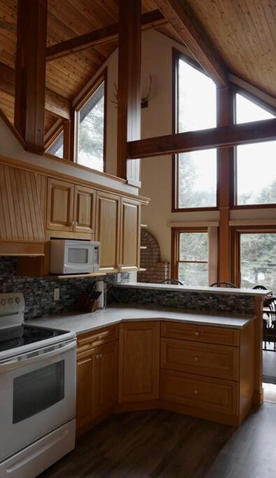 Chalet Style Cottage Near Shawnigan Lake Eksteriør billede